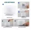 Humidificador Difusor De Aroma Grande 1000ml Con 7 Tonos Luz Led, Blanco Incluye 1 Esencia Hidrosoluble