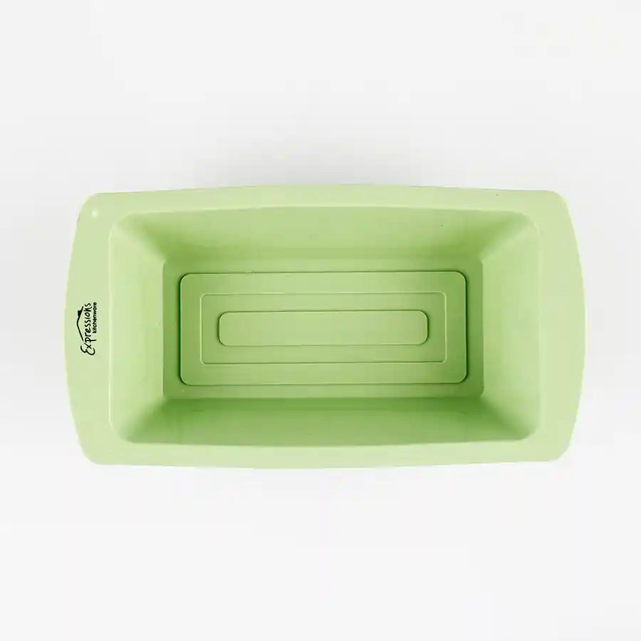 Molde Rectangular Expressions 25x7x14cm Verde Silicona