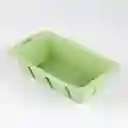 Molde Rectangular Expressions 25x7x14cm Verde Silicona