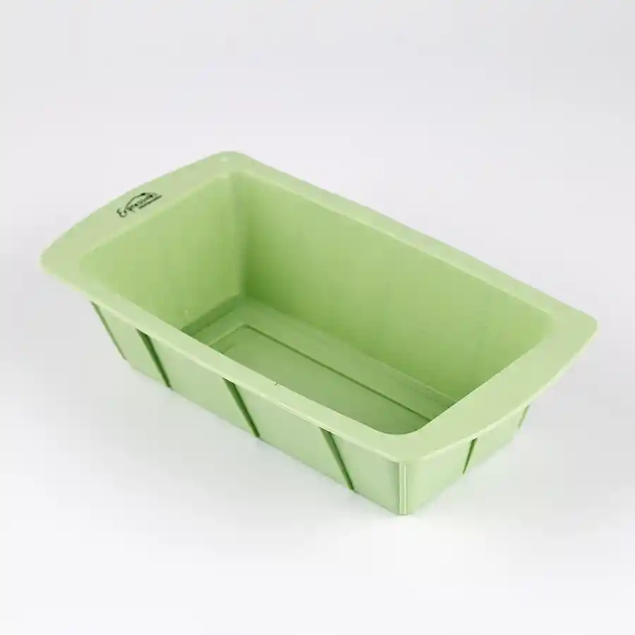 Molde Rectangular Expressions 25x7x14cm Verde Silicona