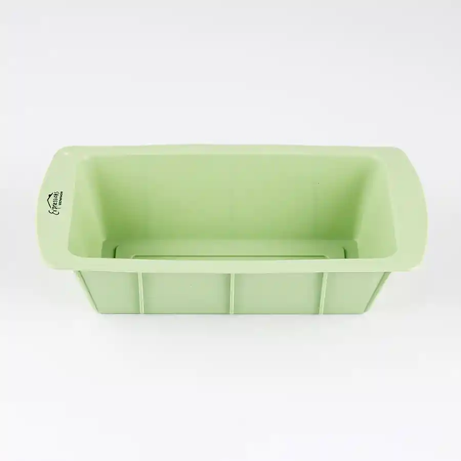 Molde Rectangular Expressions 25x7x14cm Verde Silicona