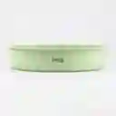 Molde Redondo Expressions 24x25x6cm Verde Silicona