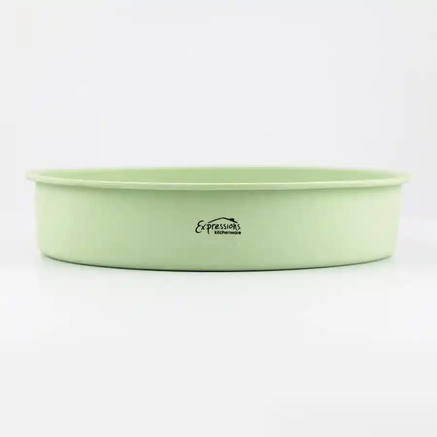 Molde Redondo Expressions 24x25x6cm Verde Silicona