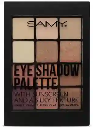 Samy Paleta X 12 Sombras Compactas Tono 02 Persian Desert
