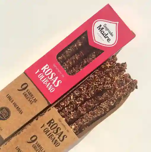 Incienso Rosas Y Olíbano - Sagrada Madre