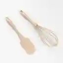 Utensilios Expressions Set X 2 Pzs Silicona Beige
