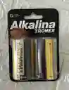 Pila Tronex Alkalina D X2 Unidades