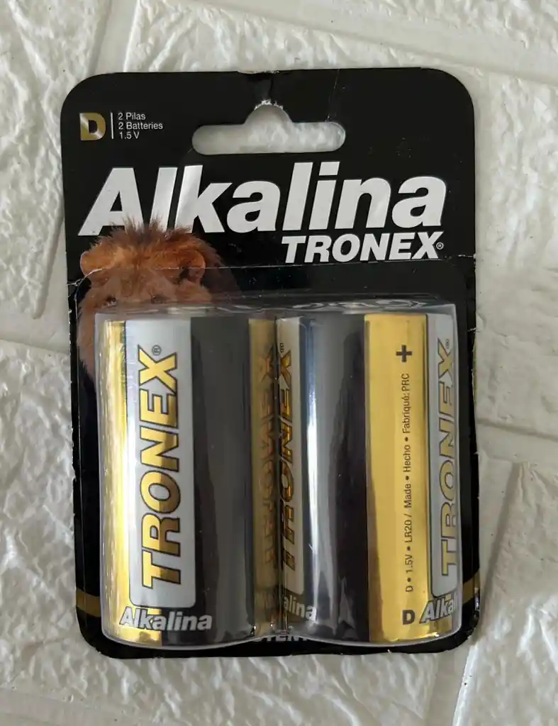 Pila Tronex Alkalina D X2 Unidades