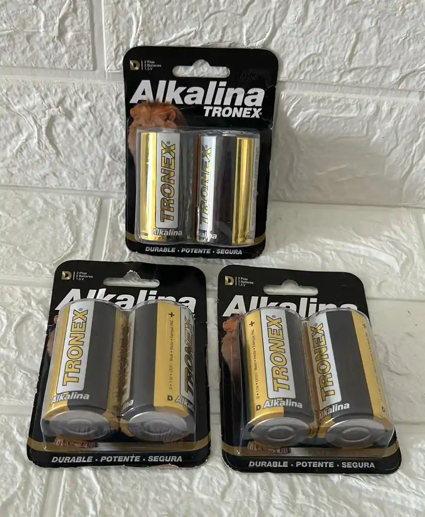 Pila Tronex Alkalina D X2 Unidades