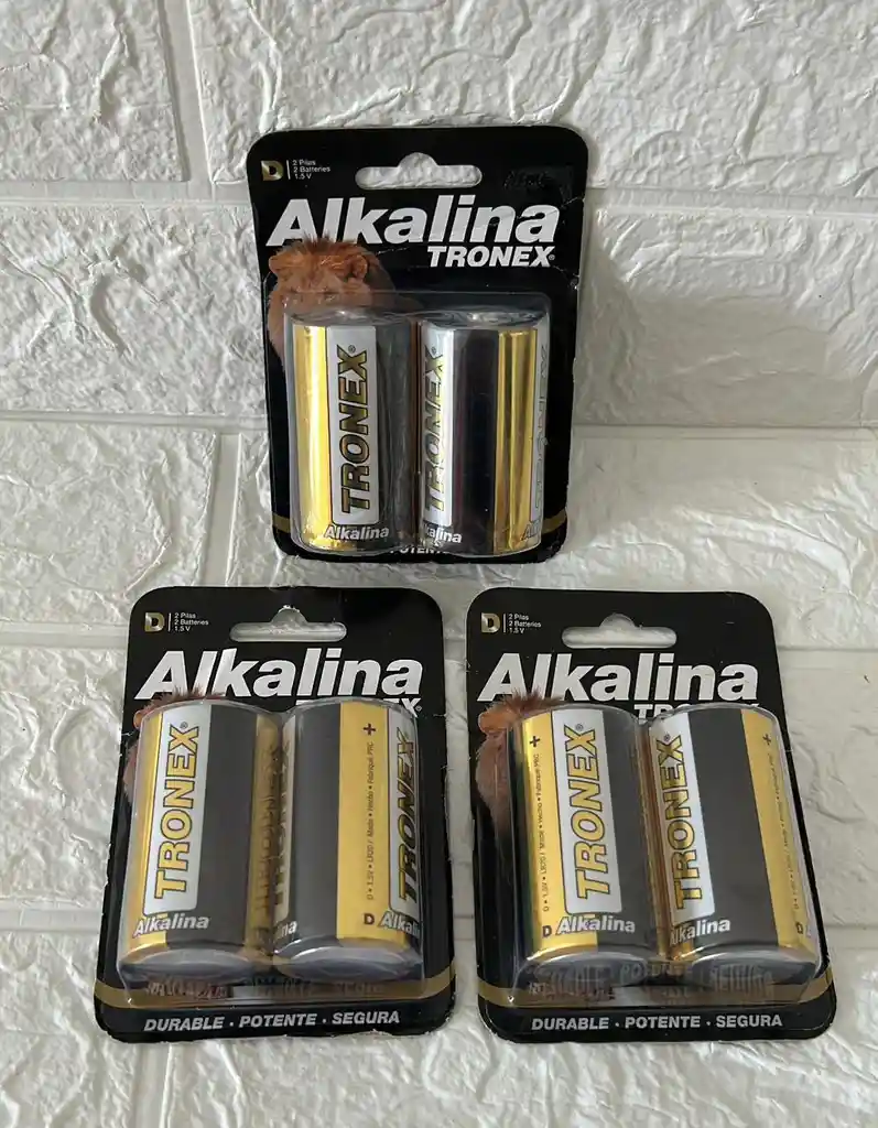Pila Tronex Alkalina D X2 Unidades