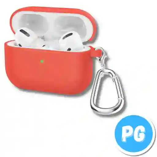 Estuche Silicona Para Apple Airpods Pro 2 Rojo