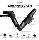 Flameador Encendedor Llama Graduable Soplete Con Recarga Camping Asados Multifuncional Floppi