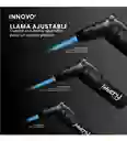 Flameador Encendedor Llama Graduable Soplete Con Recarga Camping Asados Multifuncional Floppi