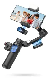 Gymbal Estabilizador Con Ai Seguimiento Luz Con 3 Ejes Robotico Bluetooth Microfono Tokoy Pro