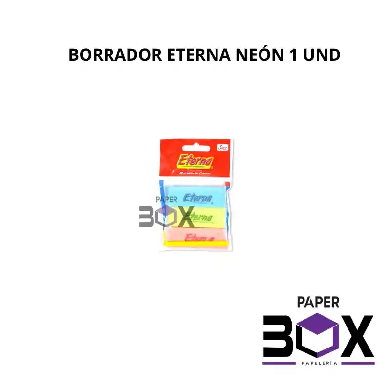 Borrador Eterna Neón 1 Und