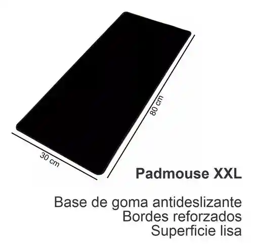 Pad Mouse Gamer 80x30 Negro