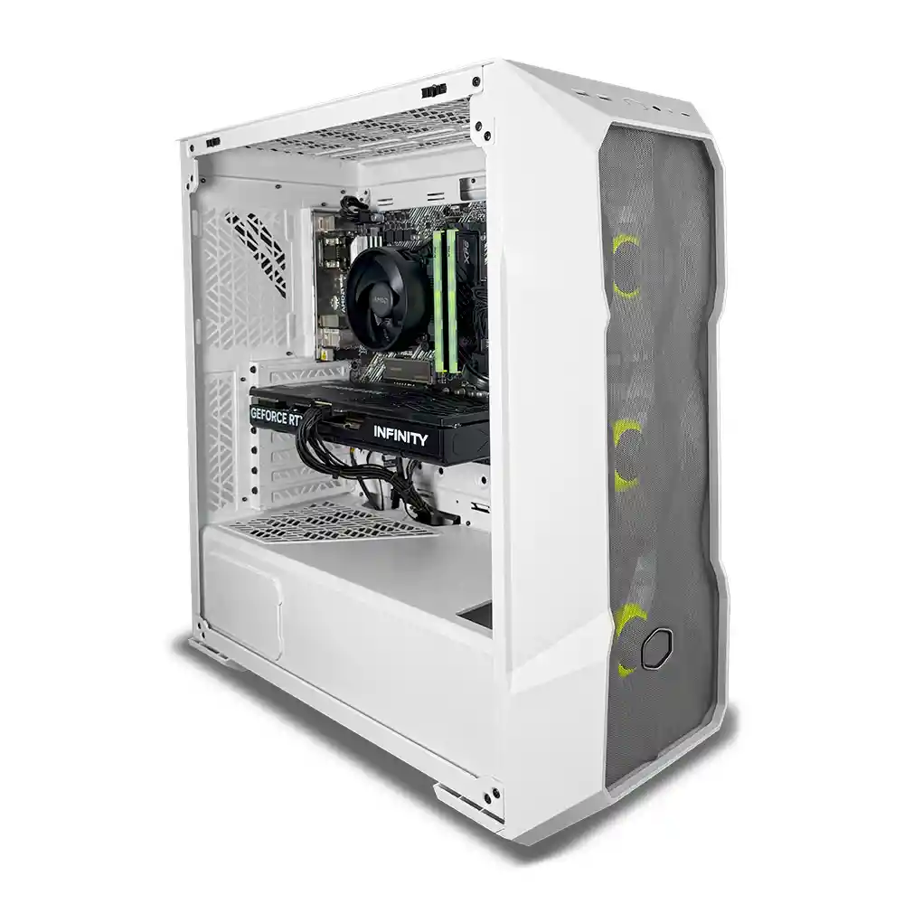 Pc Gamer Tauret Amethyst Ta164 Amd Ryzen 5 5600x Rtx 5060 Ti 8gb Ram 32gb M.2 1tb