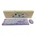 Combo Teclado Y Mouse Inalambrico Wb216 Redondo