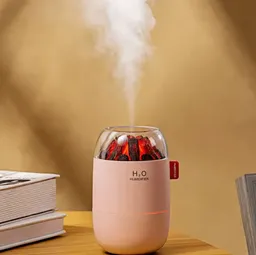 Mini Humidificador De Volcan Portatil + Esencia