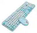 Combo Teclado Y Mouse Inalambrico Wb216 Redondo