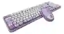 Combo Teclado Y Mouse Inalambrico Wb216 Redondo