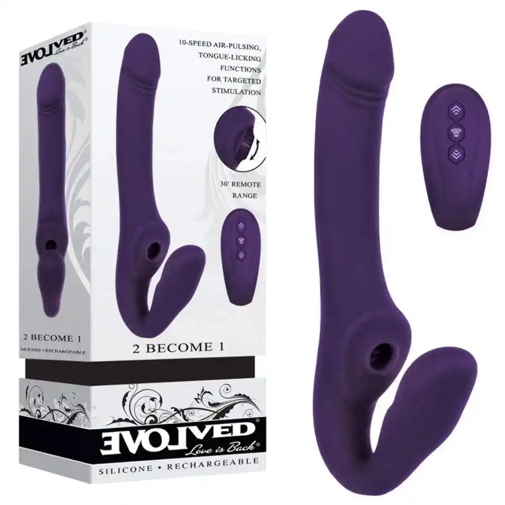 Evolved Love Is Back - 2 Become 1 - Vibrador De Silicona Con Control Remoto