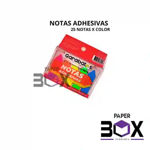 Notas Adhesivas 25 Notas X Color
