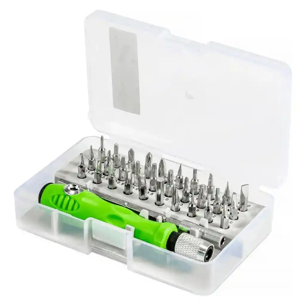 Set De Destornilladores De Precisión 6011 – 32 Piezas | Compacto, Completo Y Profesional