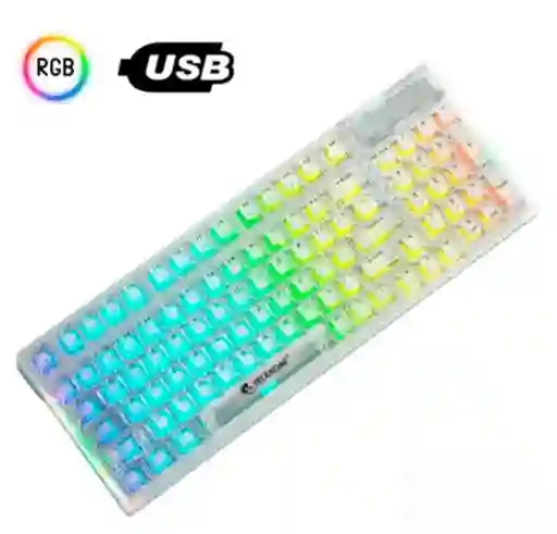 Teclado Transparente Gaming Rgb T20
