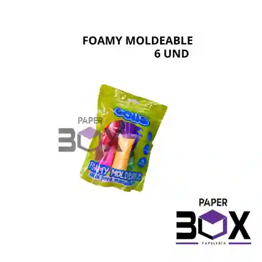 Foamy Moldeable X 6