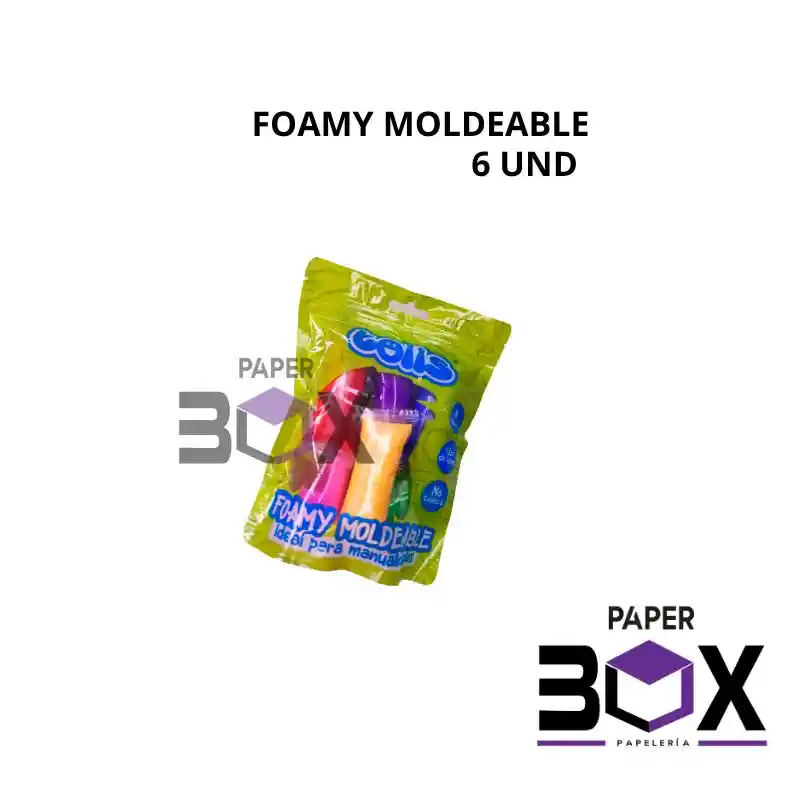 Foamy Moldeable X 6