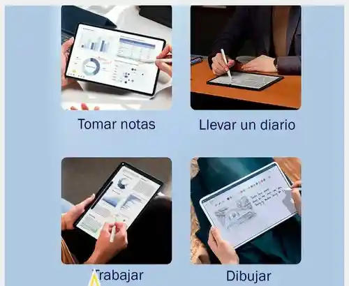 Lápiz Táctil Óptico Stylus Universal Capacitivo Con Pantalla 2 Repuestos