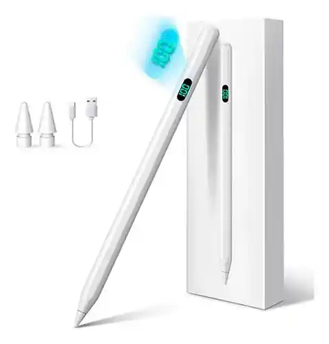 Lápiz Táctil Óptico Stylus Universal Capacitivo Con Pantalla 2 Repuestos