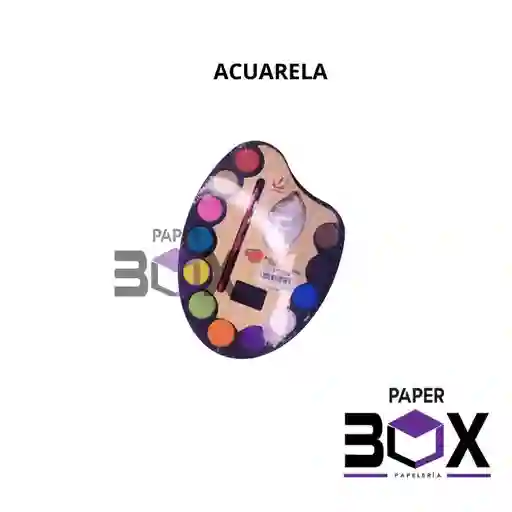 Acuarela X 12 Colores