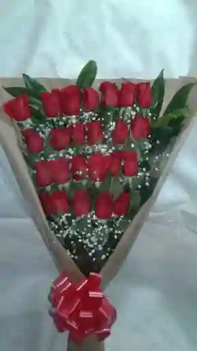 Bouquet/24 Rosas Rojas