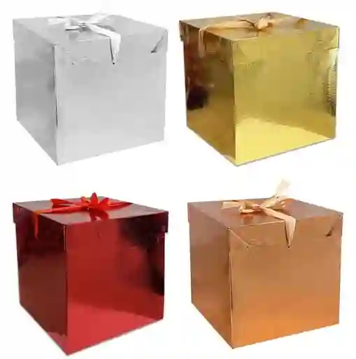 Caja Regalo Holograma - 22*22*22cm