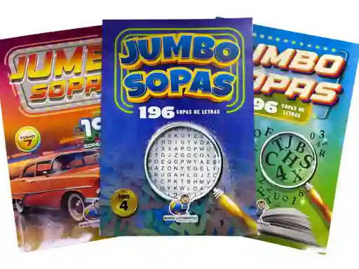 Libro Pasatiempo Mundo Súper Maxi Sopa De Letras Edición Gigante