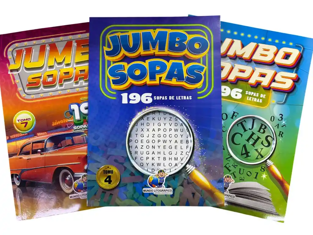 Libro Pasatiempo Mundo Súper Maxi Sopa De Letras Edición Gigante