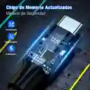 Cable Reforzado Tipo C A Tipo C | Cab252n – 1m | Rápido, Resistente Y Seguro