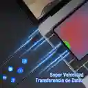 Cable Reforzado Tipo C A Tipo C | Cab252n – 1m | Rápido, Resistente Y Seguro