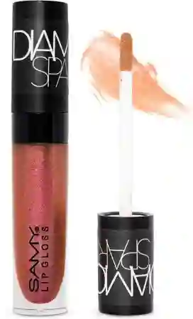 Samy Brillo De Labios Diamond Sparks Tono 02 Rosa Bronce - Bronze Pink