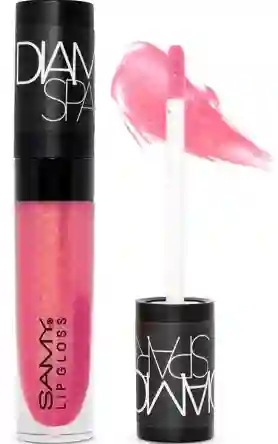 Samy Brillo De Labios Diamond Sparks Tono 04 Rosa Ambar - Ambar Rose