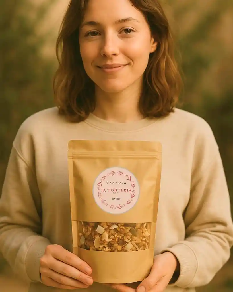 Granola Endulzada Con Syrup De Datiles