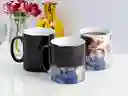 Mug Magico Termico Negro 11 Onzas Para Sublimacion