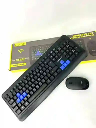 Combo Teclado Numero Y Mouse Bluetooth Inalambrico Aoas M9900⌨️🖱️🎮