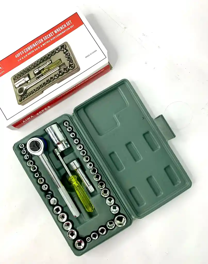 Set Rachets De Copas X38 Piezas🔧🥽🛠️
