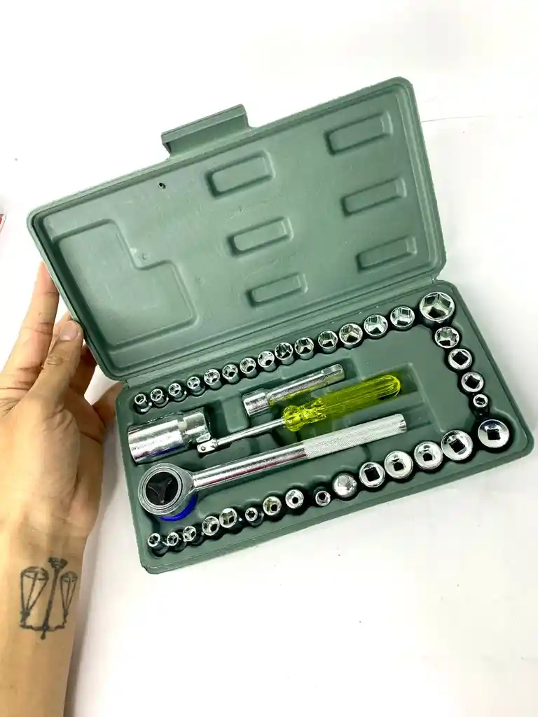 Set Rachets De Copas X38 Piezas🔧🥽🛠️