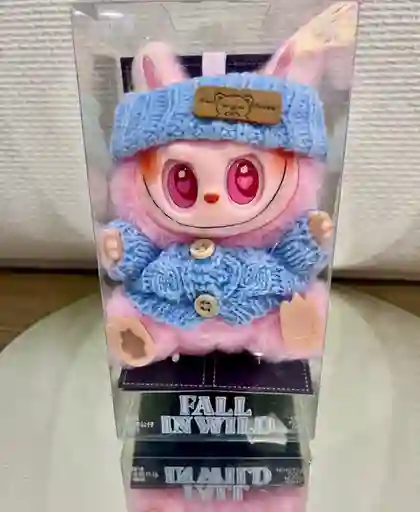 Labubu Monster Otoño Fall In Wild Llavero Coleccion