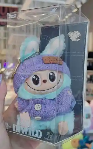 Labubu Monster Otoño Fall In Wild Llavero Coleccion