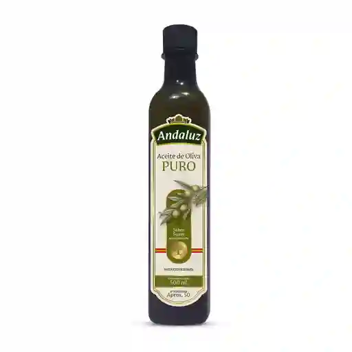 Aceite De Oliva Puro - Andaluz 250 Ml